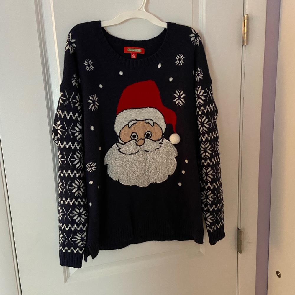 Large Santa Christmas Sweater